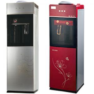 飲水(shuǐ)機(jī)（弧形玻璃）H066 銀(yín)色/紅(hóng)色